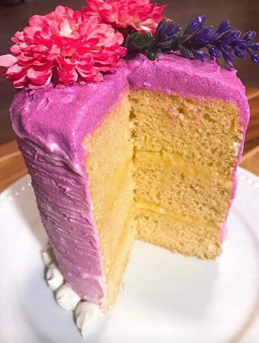 Lavender Vanilla Cake