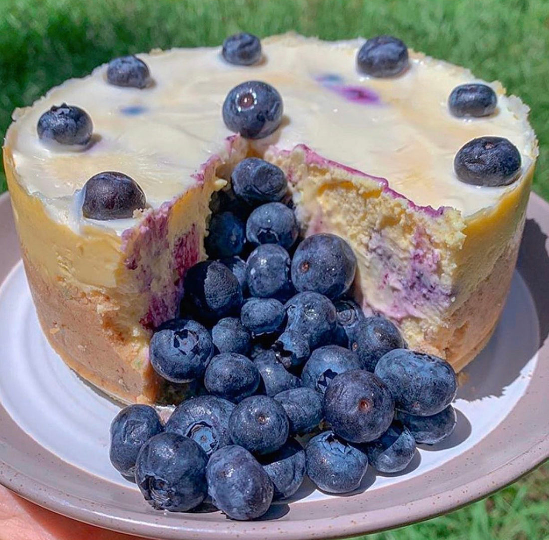 Lemon Blueberry Cheesecake (instant pot recipe)